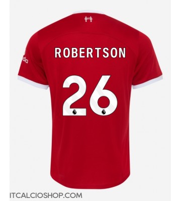 Liverpool Andrew Robertson #26 Prima Maglia 2023-24 Manica Corta